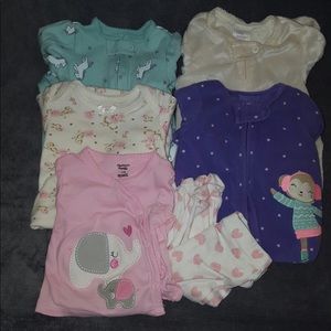 Lot of girls pajamas